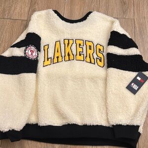 NBA Lakers Tommy Hilfiger NWT size medium crewneck sweater